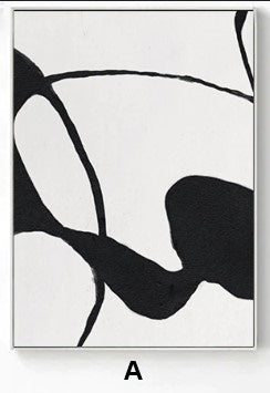 Modern Abstract Canvas Black & White | Hot Seller My Store