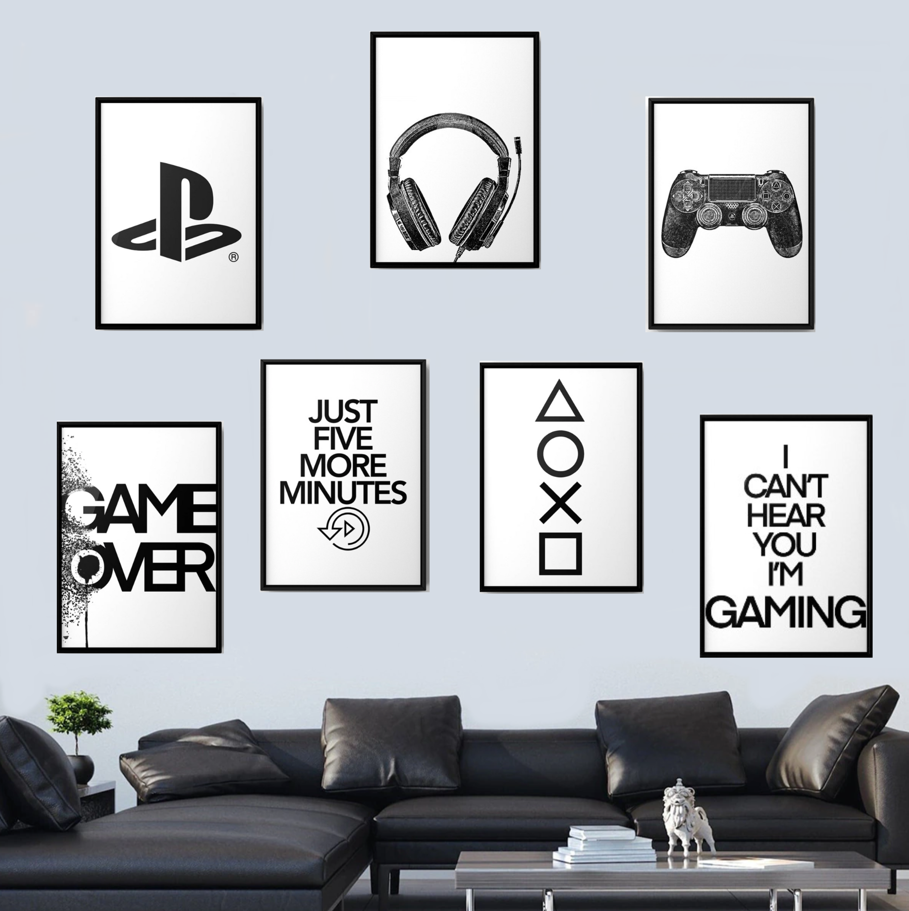 Canvases Made For Gamers / Gaming Room Wallsdefined