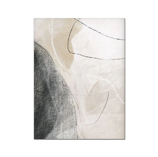 Minimalist Poster Color Canvas Painting Wallsdefined