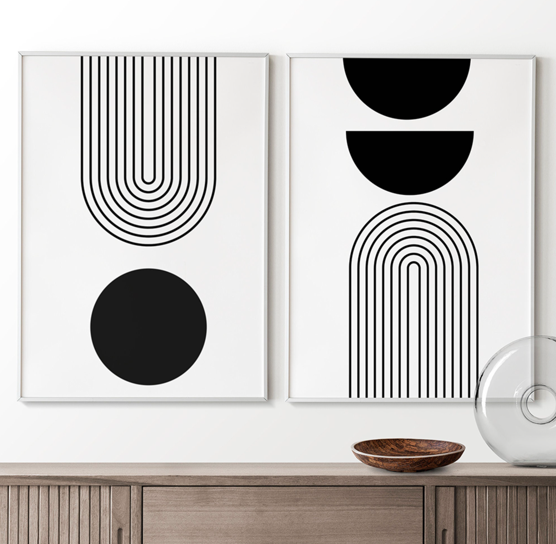 Abstract Geometric Art Wallsdefined