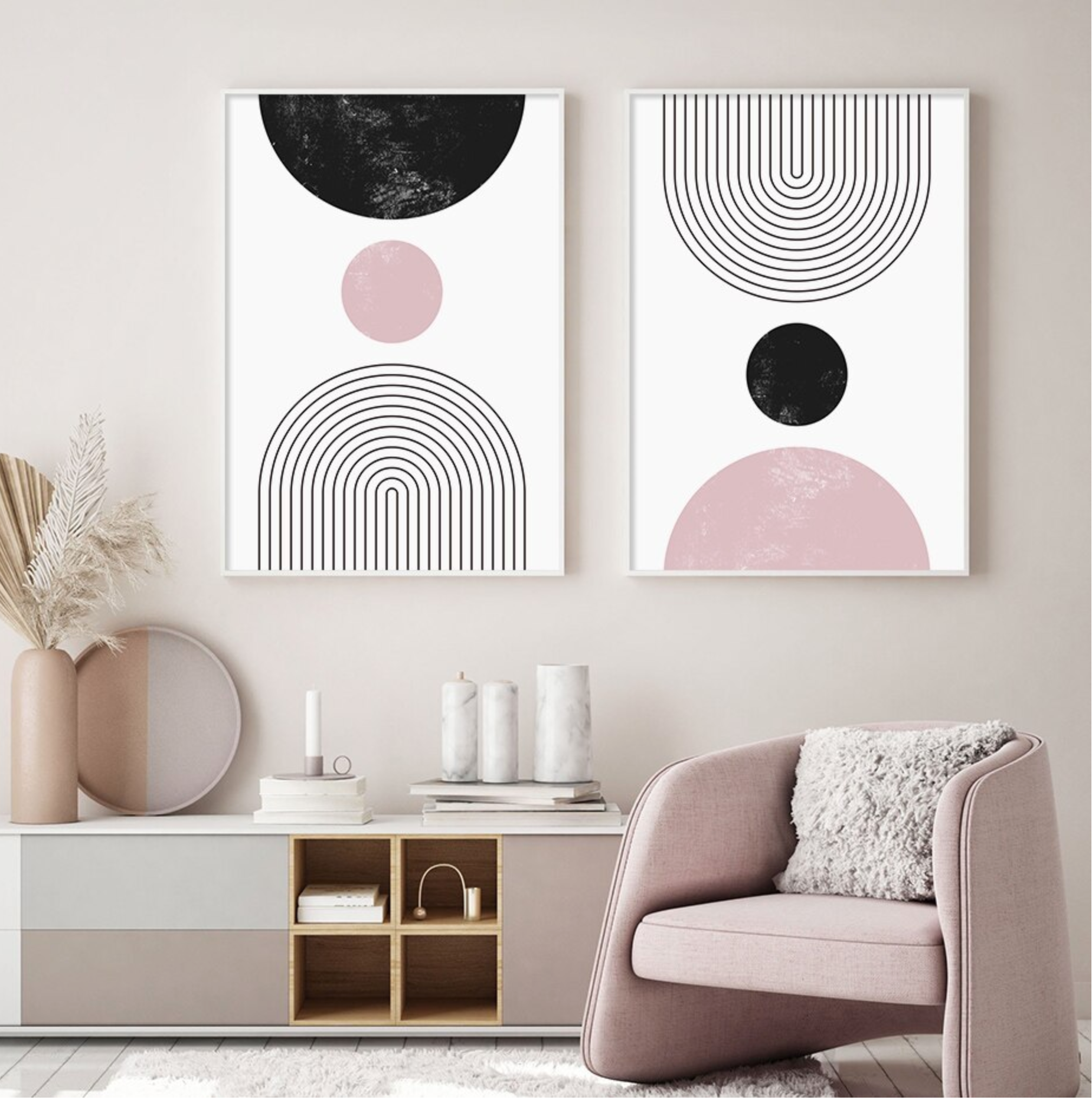 Abstract Geometric Art Wallsdefined