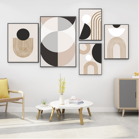 Minimalist Abstract Line Picture Canvas Painting Wall Art Wallsdefined