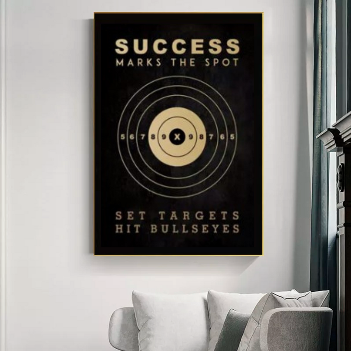 Success Motivational Canvas Print My Store