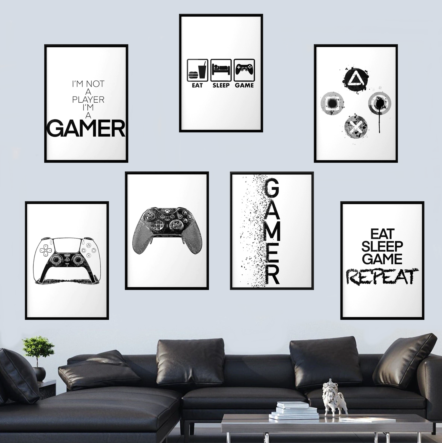 Gamers / Gaming Room Canvas Paintings Wallsdefined